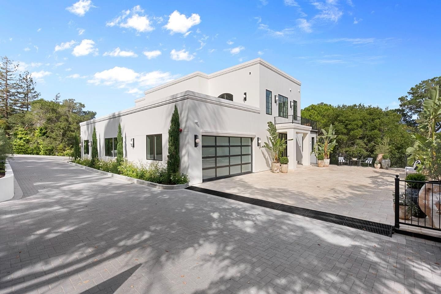 1215 La Cumbre Road, Hillsborough — striking modern estate