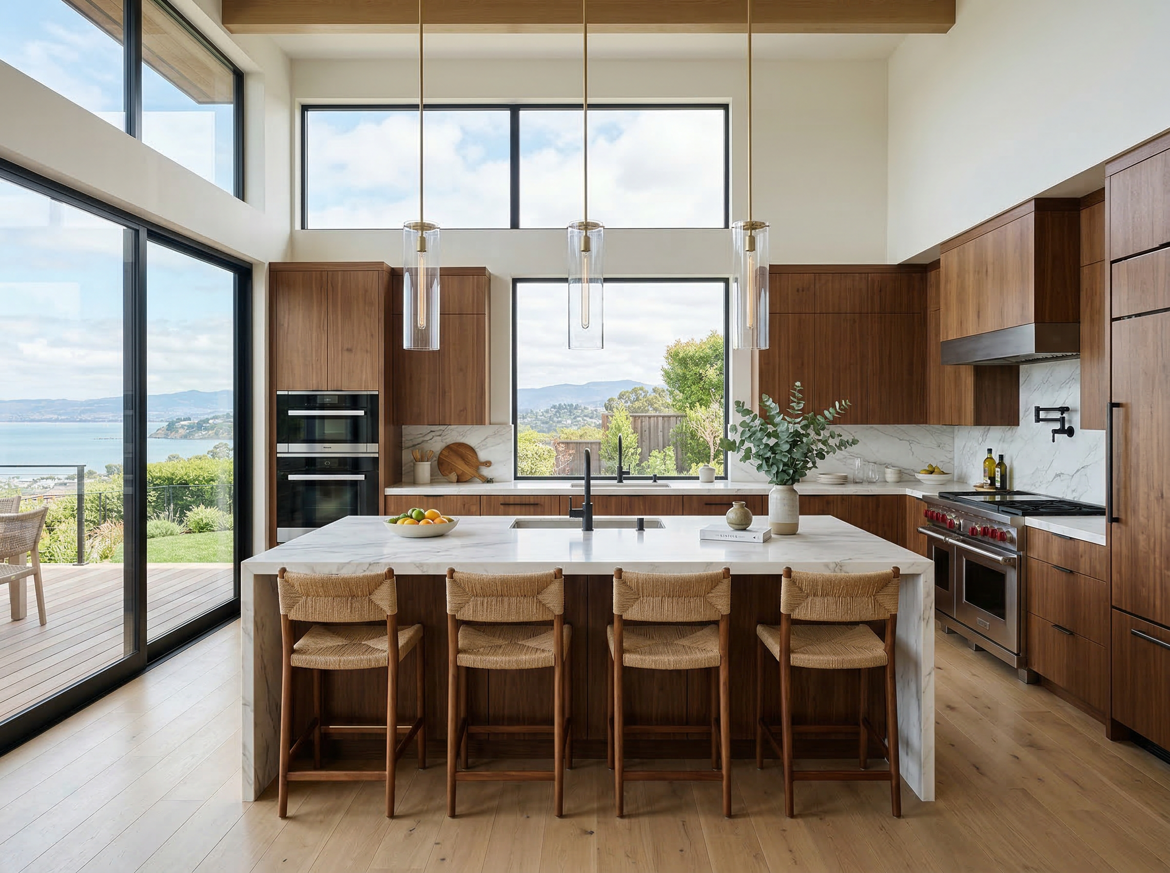 Luxury kitchen interior